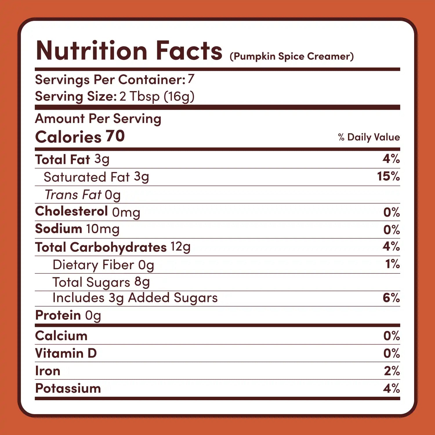 Pumpkin Spice Superfood Creamer Add-On (SPECIAL PRICING) A4 wb