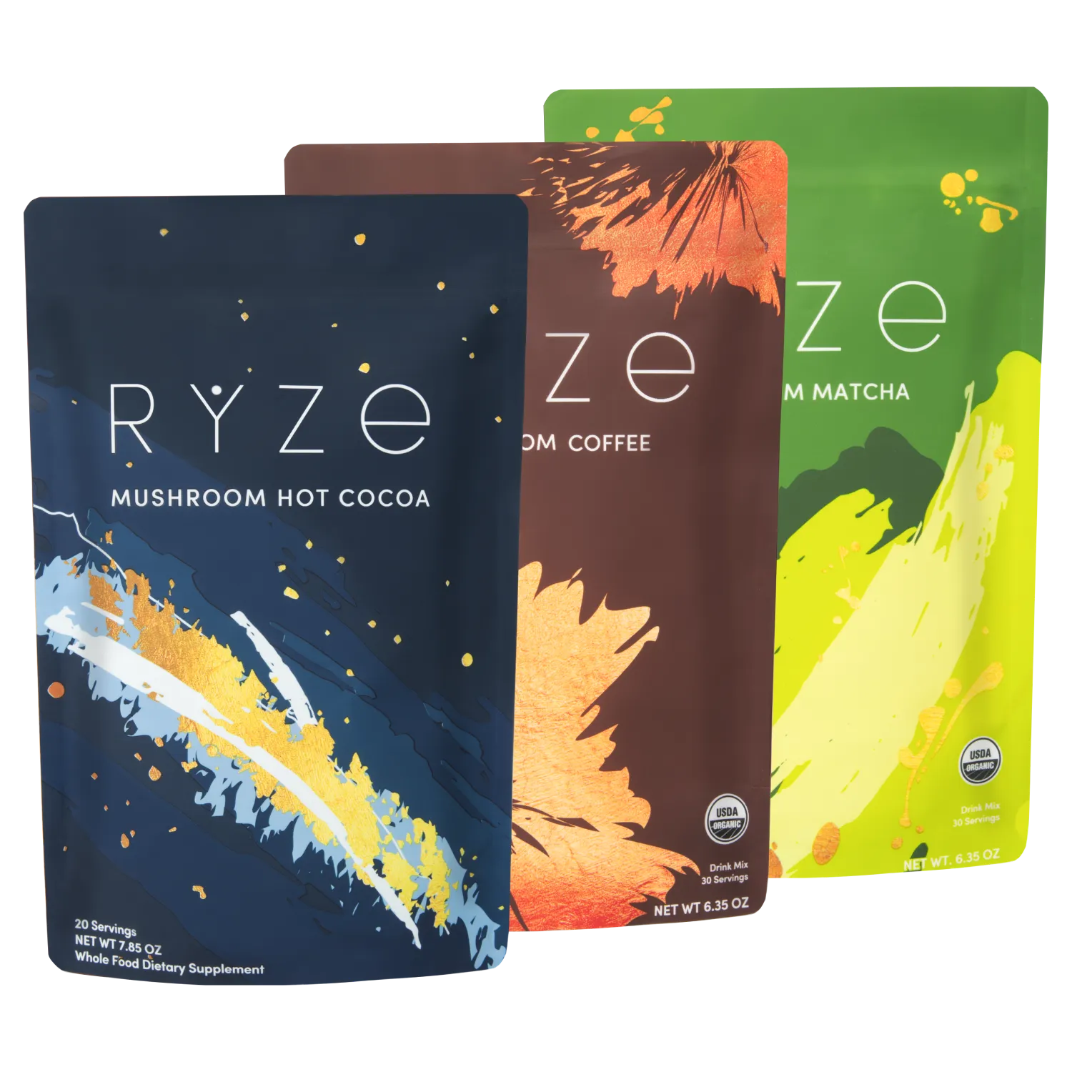 Ultimate Day + Night Bundle: Coffee + Matcha + Cocoa R9 cC