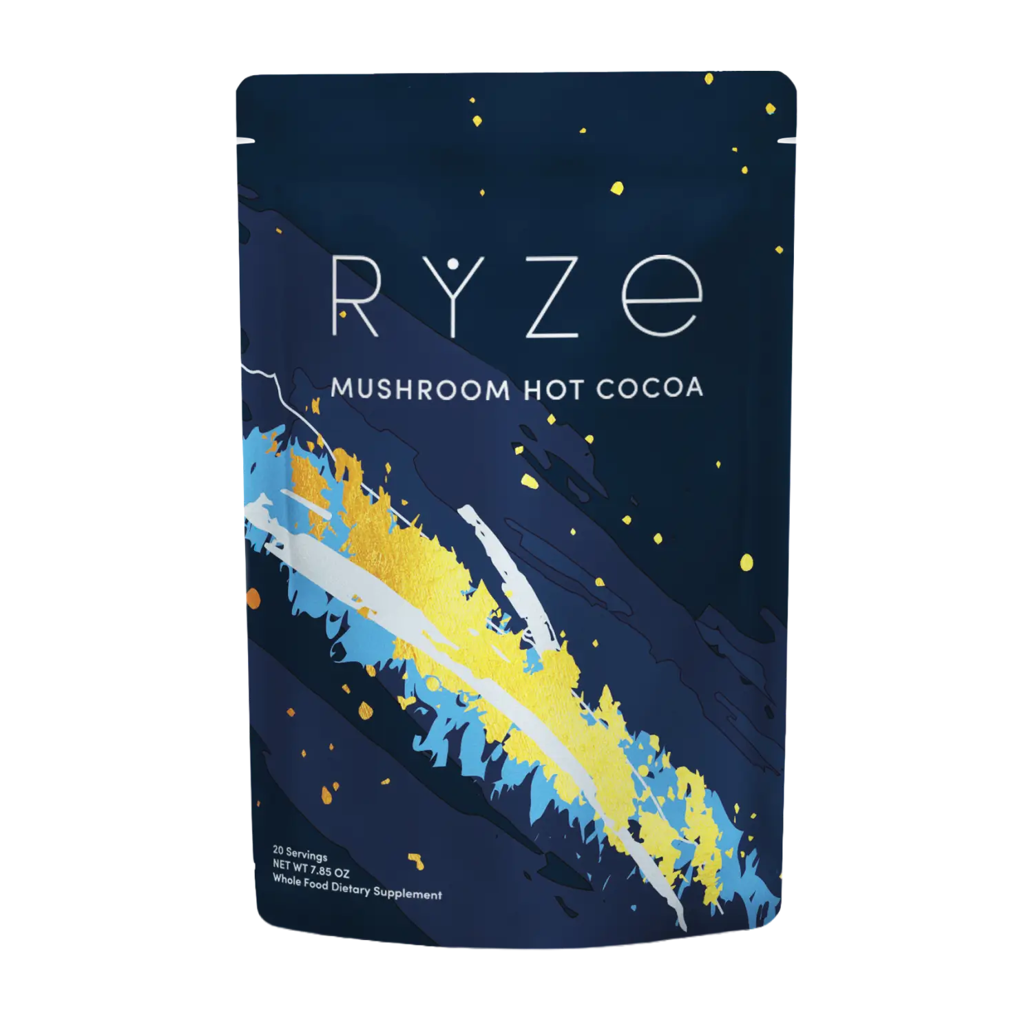 Mushroom Hot Cocoa — Organic Instant Cocoa with L-Theanine & Melatonin, 20 Servings T4 9V