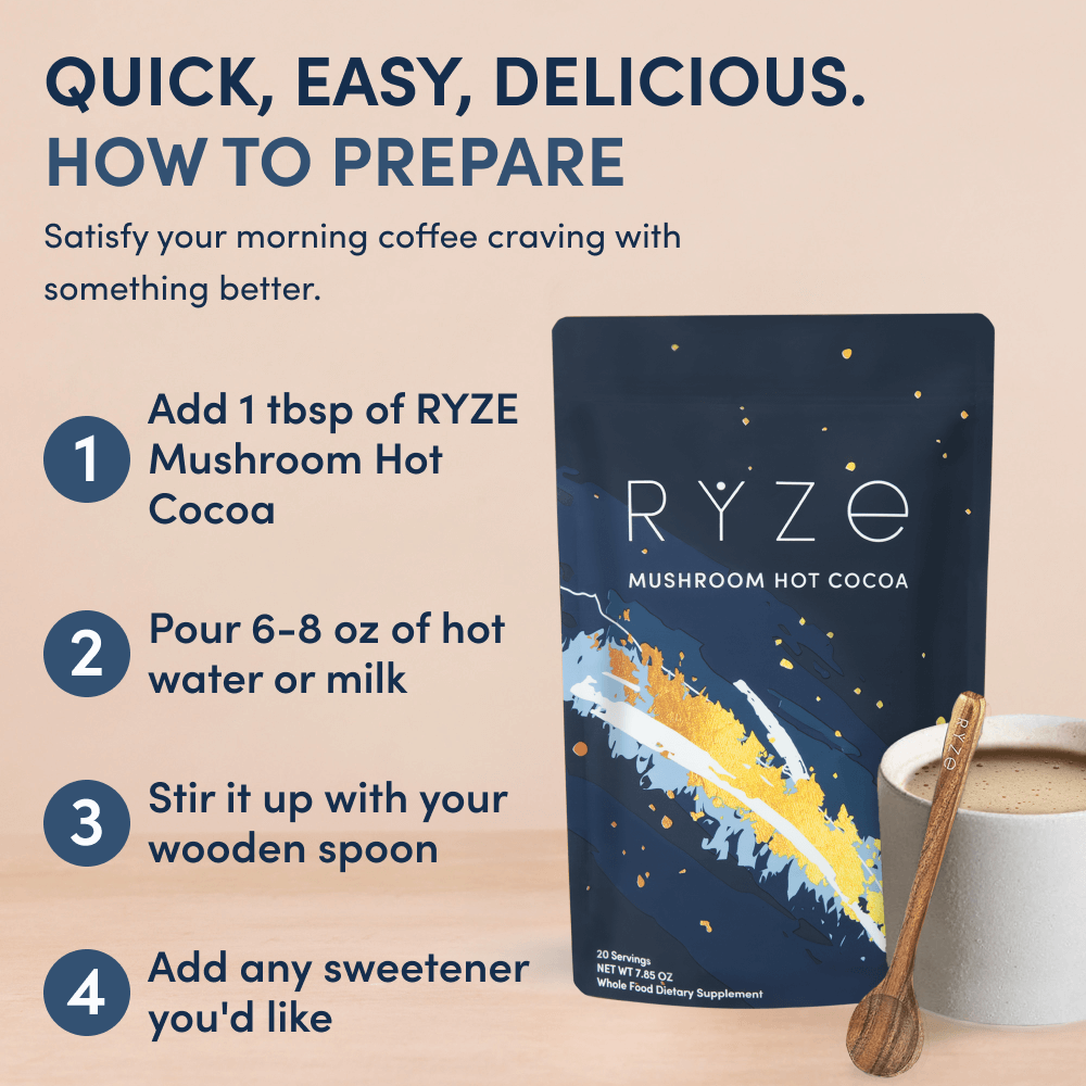 Mushroom Hot Cocoa (20 servings) O2 2S