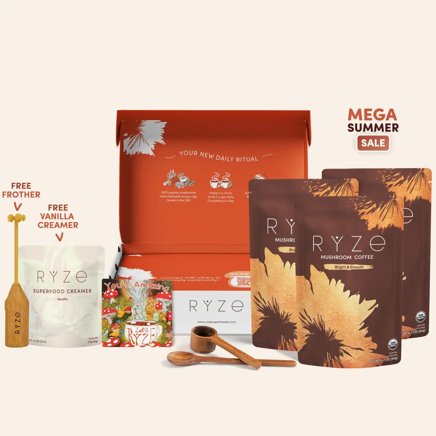 Mushroom Coffee (90 Servings) N8 Vh