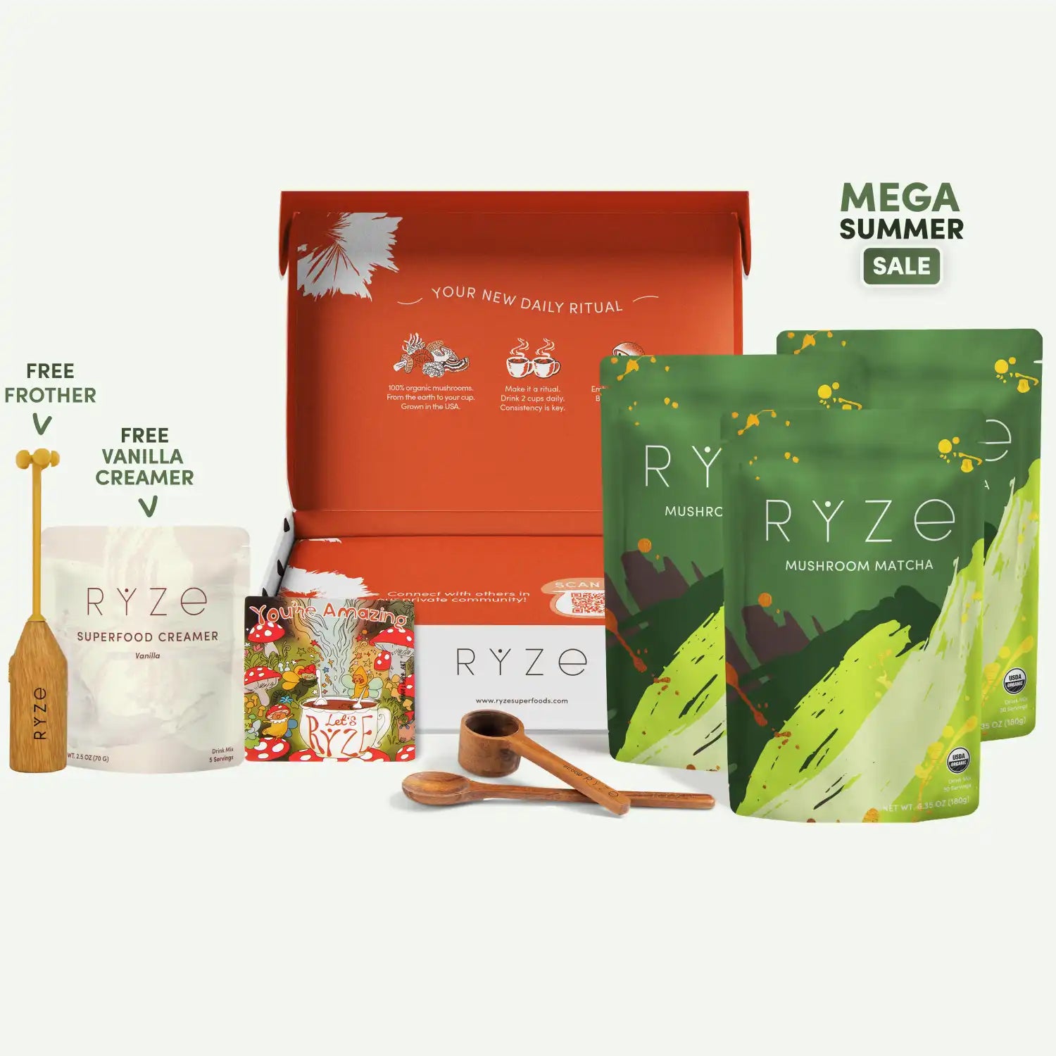 Mushroom Matcha (90 Servings) P9 HN