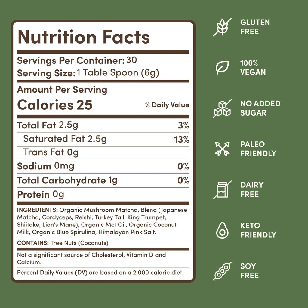Mushroom Matcha (30 Servings) O5 kS