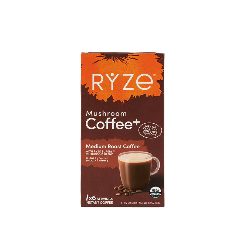 Medium Roast Mushroom Coffee Carton F5 Vv