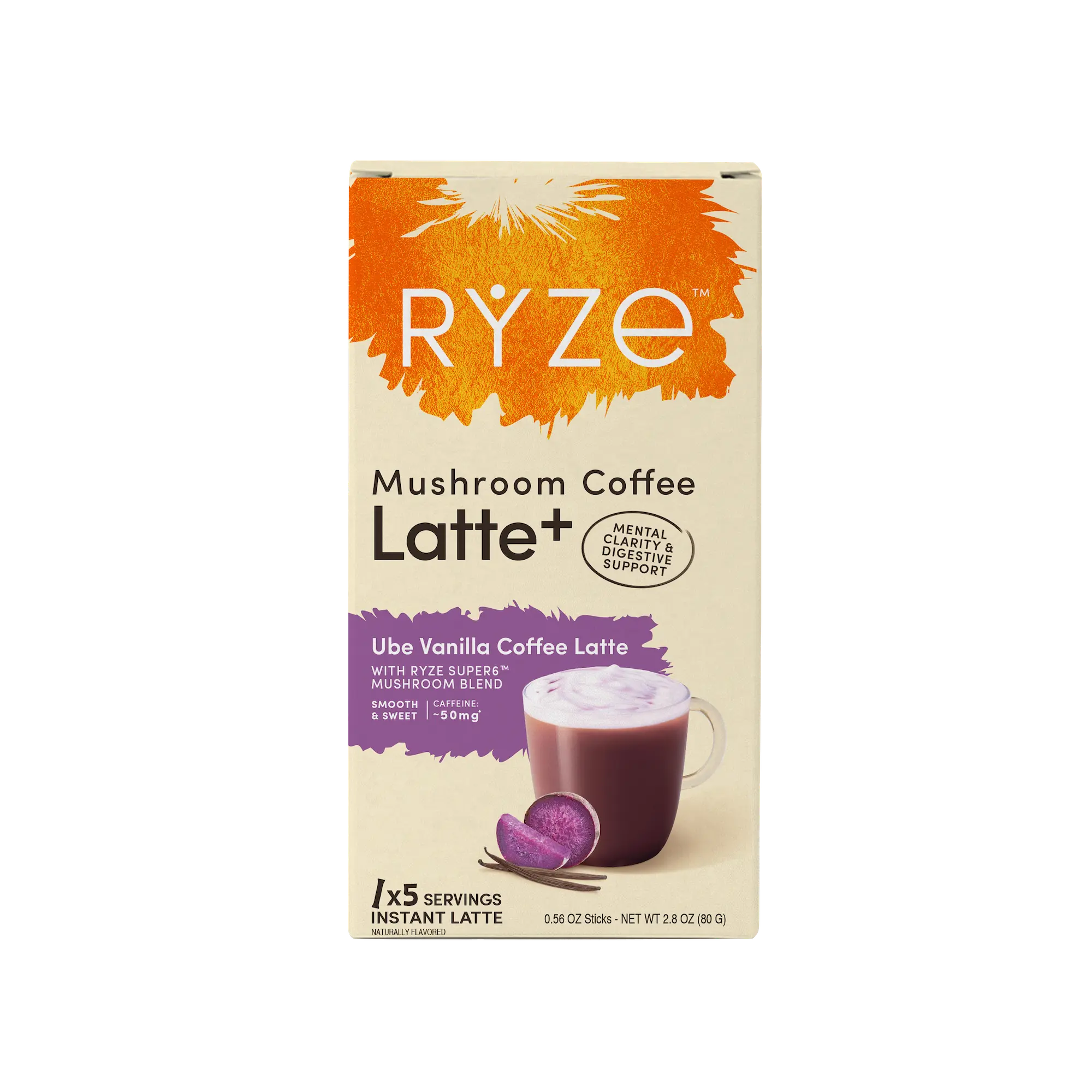 Ube Vanilla Coffee Latte Carton X8 Xj