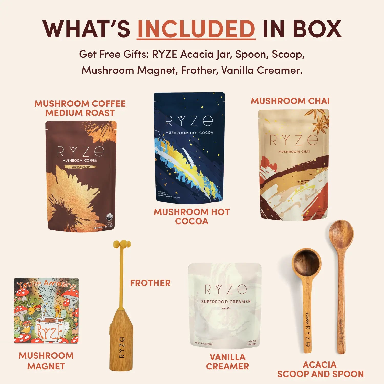 Ultimate Elevate + Unwind Bundle (Chai + Coffee + Cocoa) B4 MI