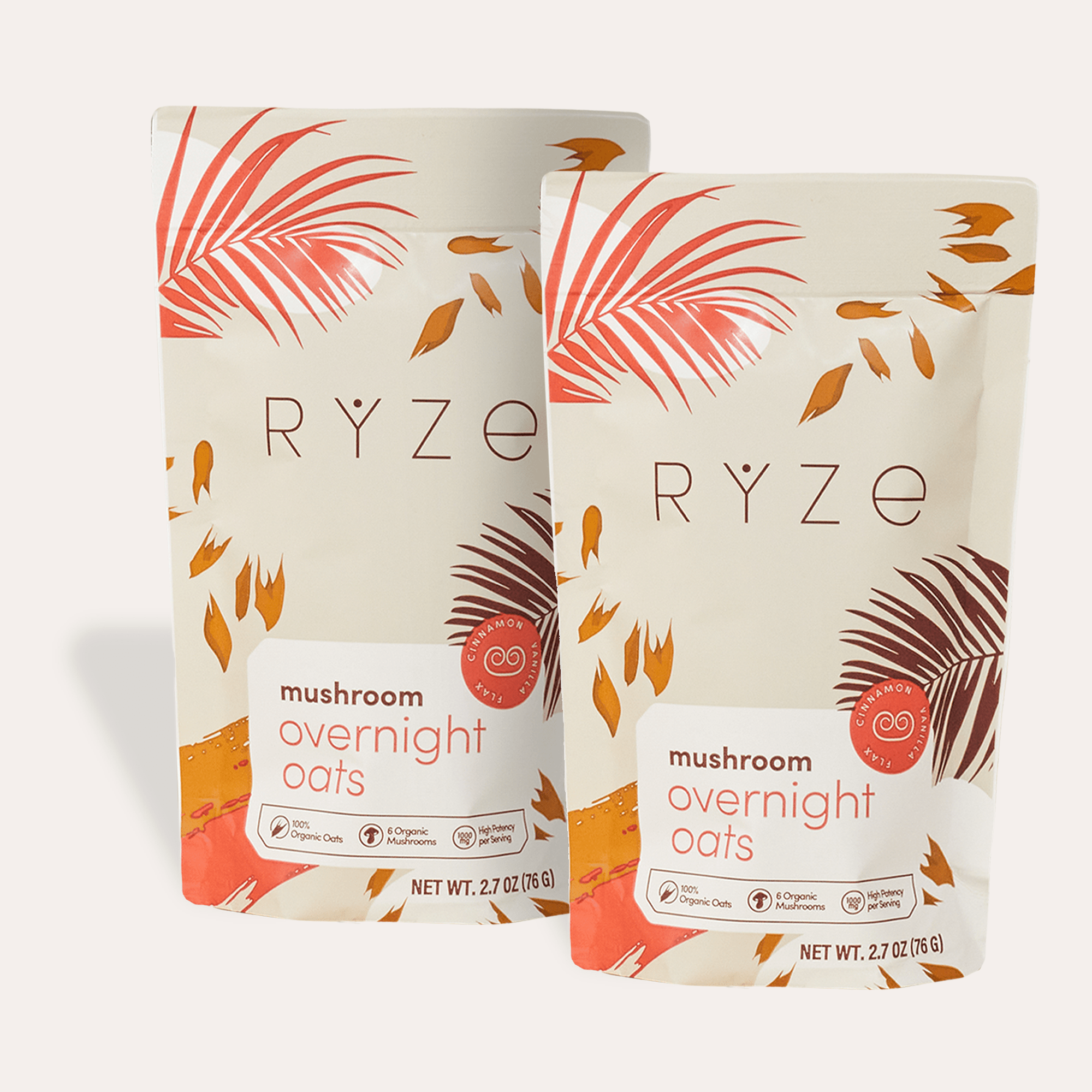 Mushroom Overnight Oats Pack (28 Servings) I3 NP