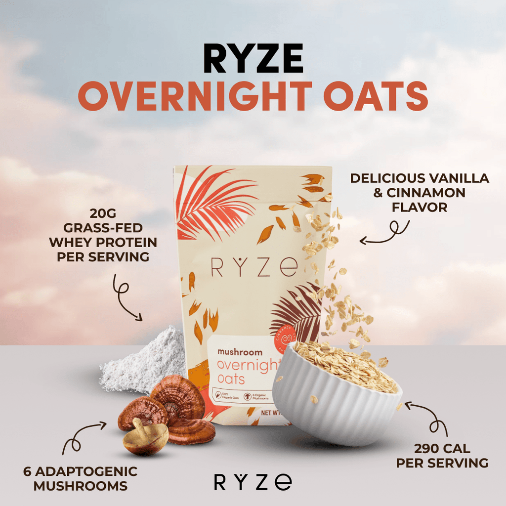 Mushroom Overnight Oats Pack (28 Servings) I3 NP