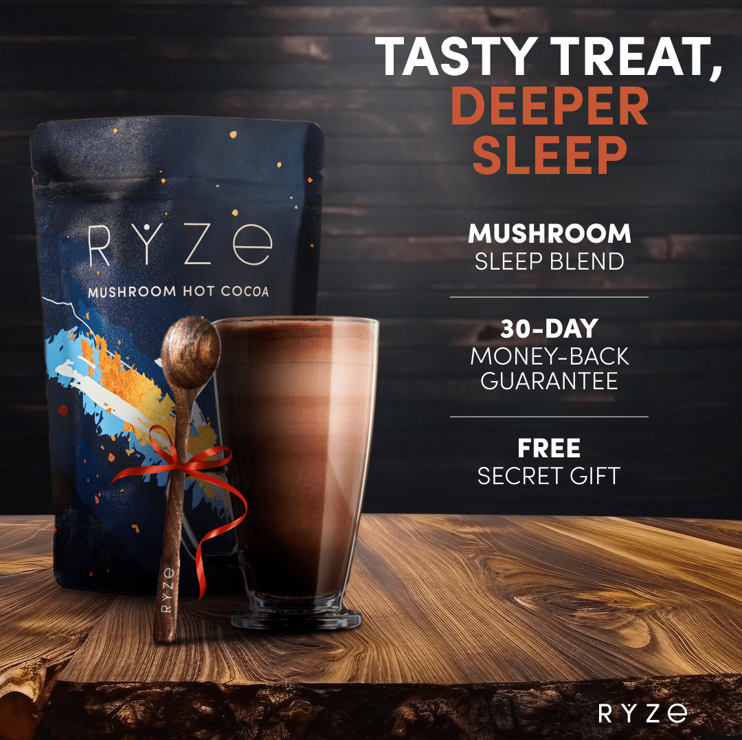 Hot Cocoa - with 6 Sleep Superfoods to Help Fall Asleep and Stay Asleep X1 bG