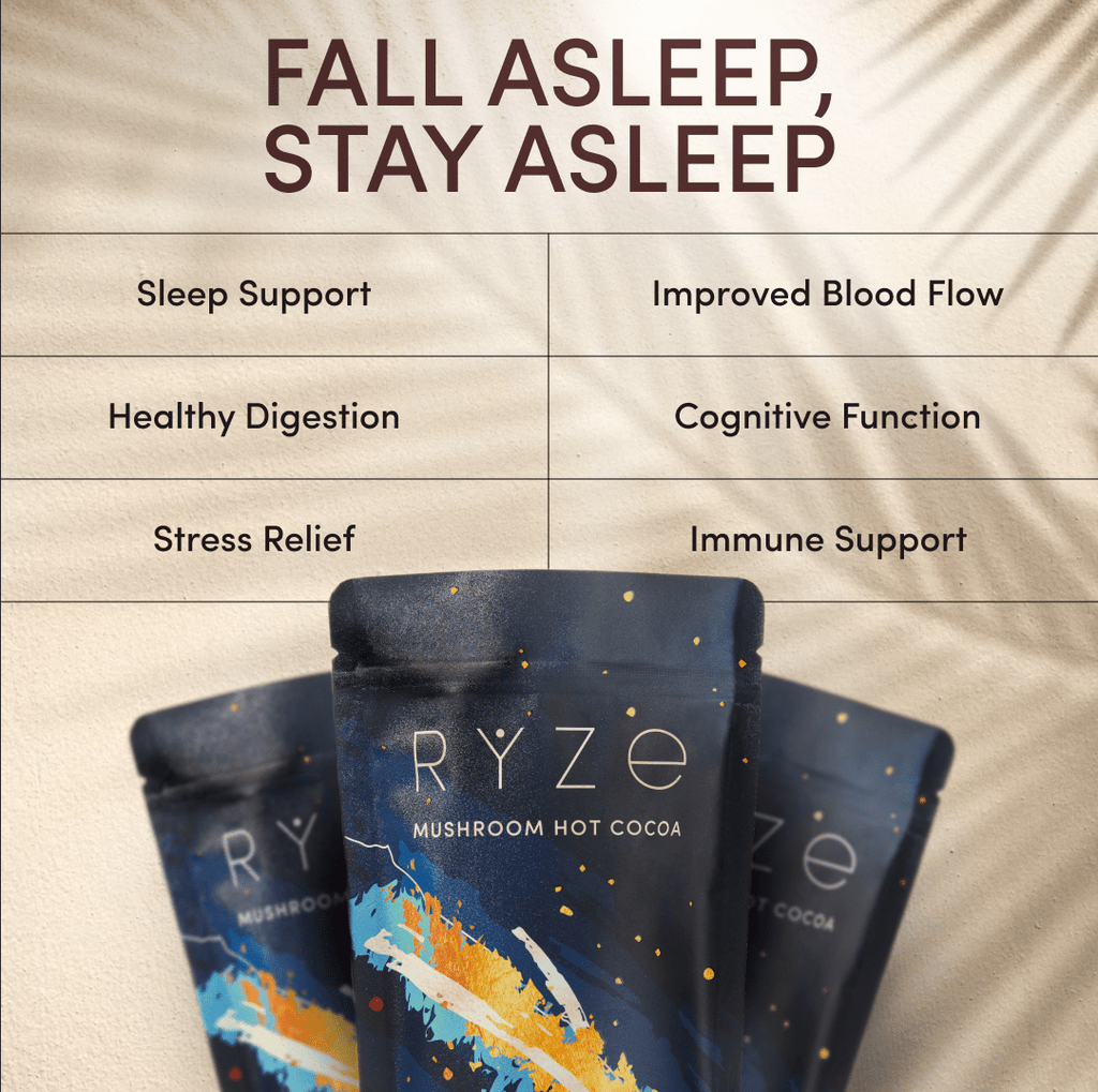 Hot Cocoa - with 6 Sleep Superfoods to Help Fall Asleep and Stay Asleep X1 bG