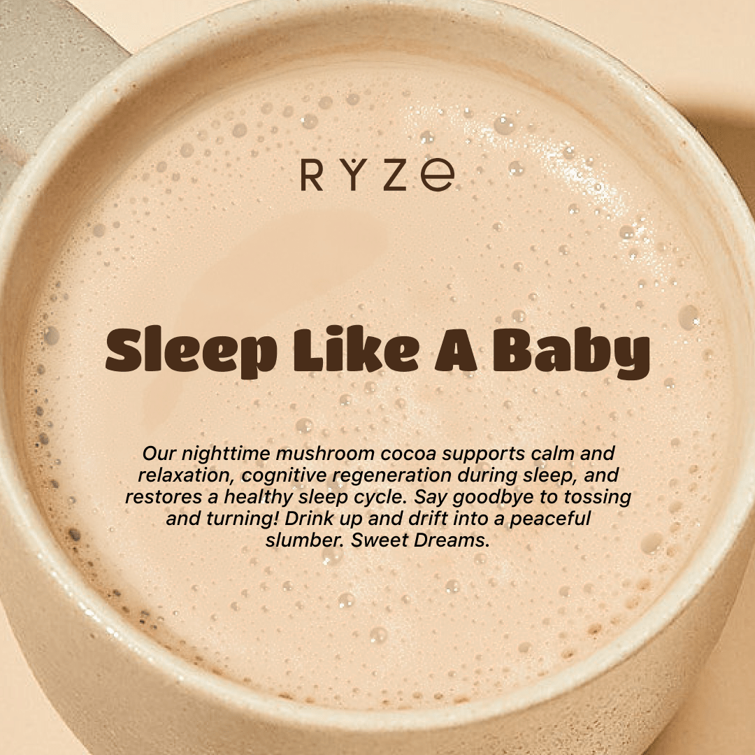 Hot Cocoa - with 6 Sleep Superfoods to Help Fall Asleep and Stay Asleep X1 bG