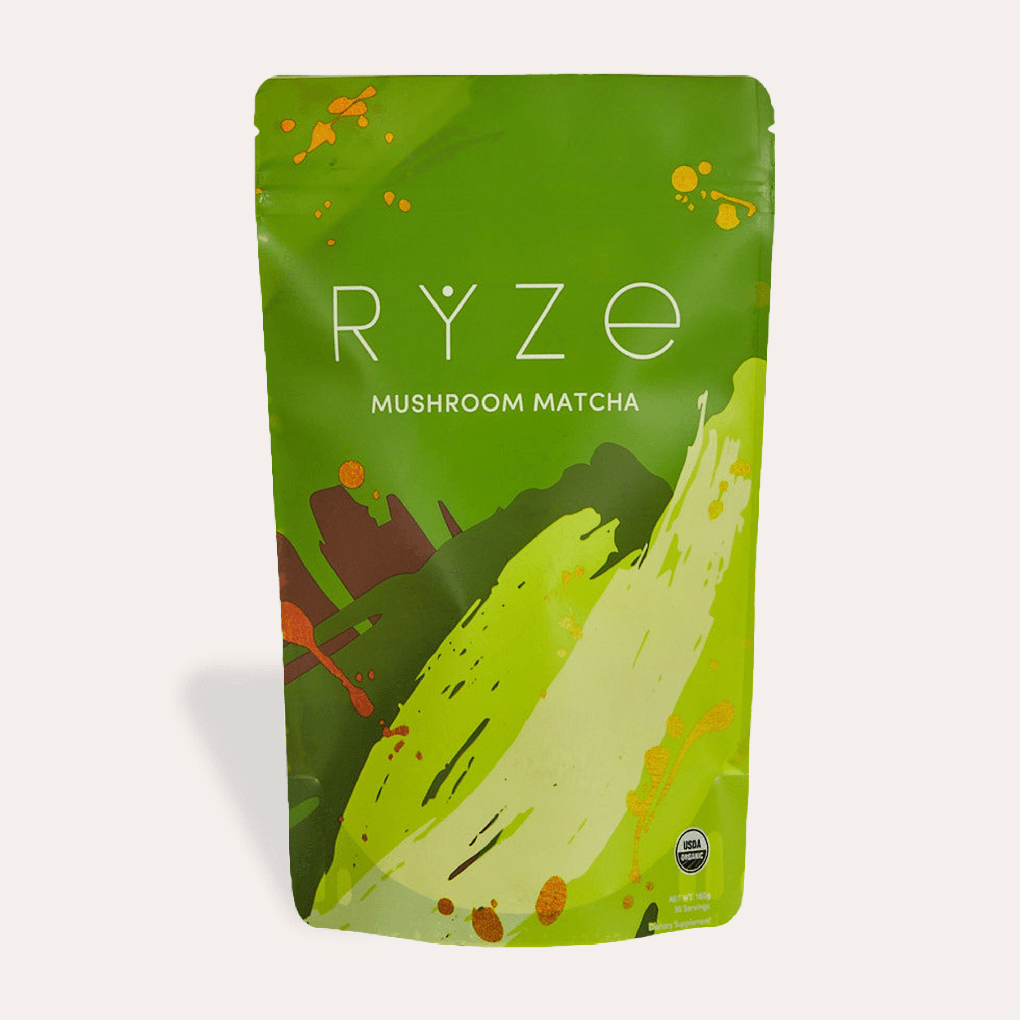 Mushroom Matcha - with 6 Organic Adaptogenic Mushrooms Grown In USA and Ceremonial-Grade Japanese Matcha K1 ED